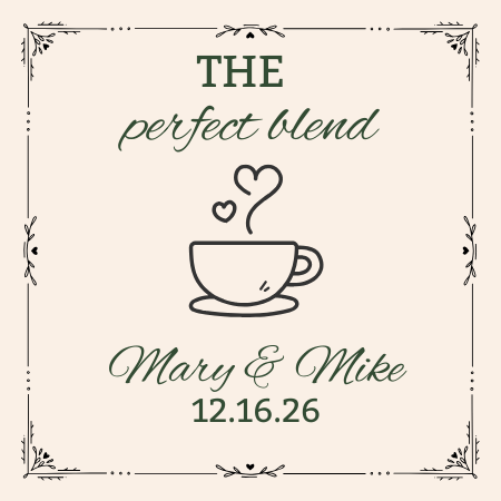 Mini Burlap Coffee Bag Favors