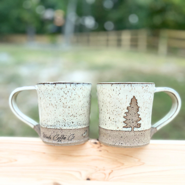 Bag of Coffee and Ceramic Mug Gift Set