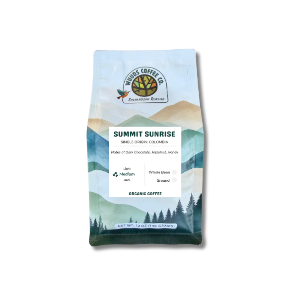 Summit Sunrise- Fair Trade/Rainforest Alliance Certified/Organic Colombia