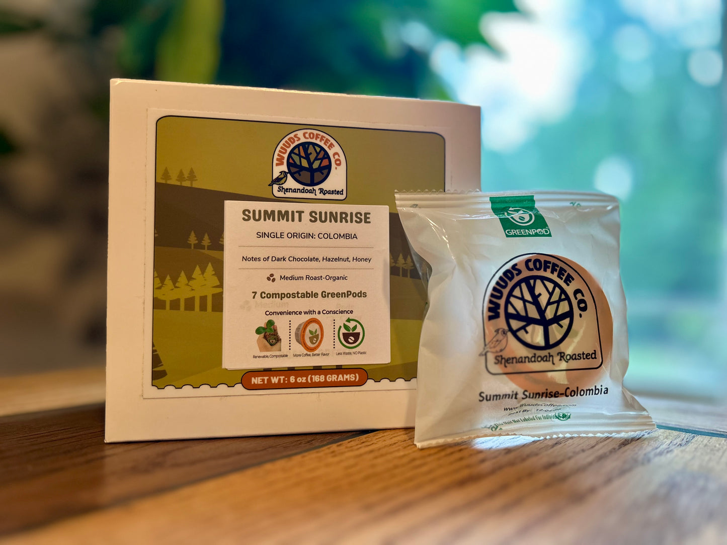 Compostable Coffee Pods-Summit Sunrise Colombia-Fair Trade/Organic