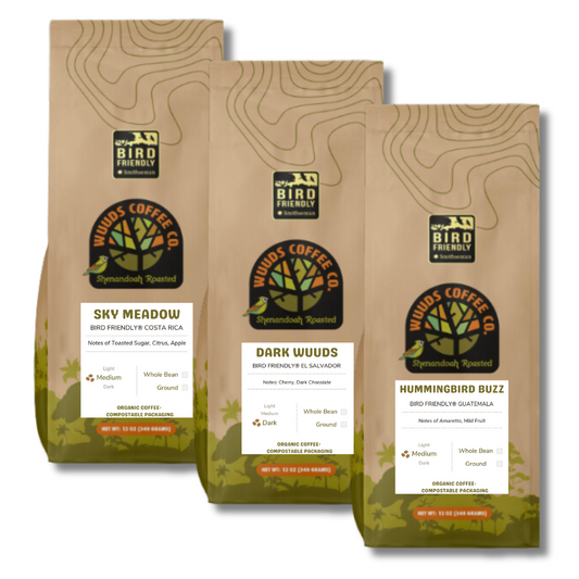 Bundle for The Birds-Bird Friendly® Certified/Organic El Salvador-Guatemala-Costa Rica