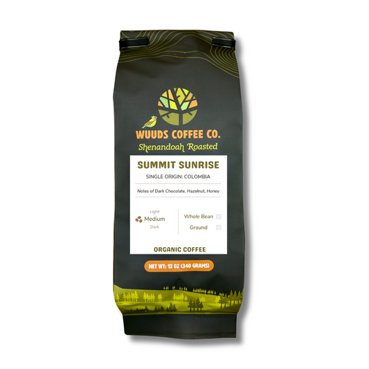 Summit Sunrise- Fair Trade/Rainforest Alliance Certified/Organic Colombia (Manos De Mujeres)