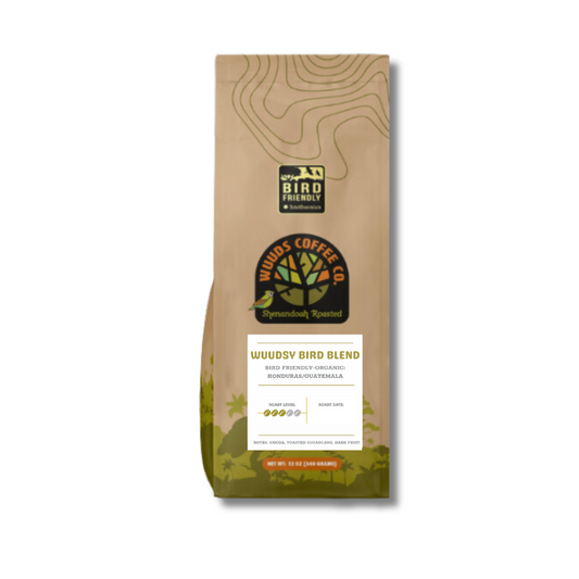 Wuudsy Bird Blend-Bird Friendly® Certified/Organic Honduras-Guatemala